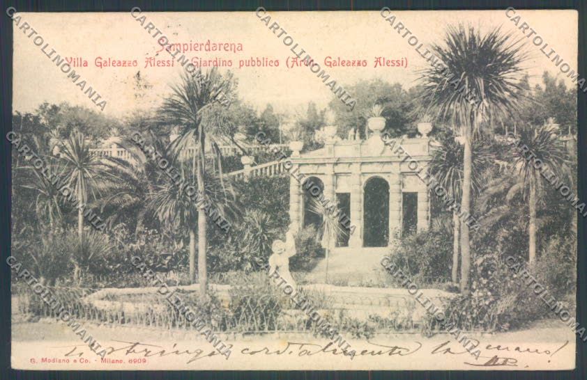 Genova Sampierdarena cartolina ZT4381 – fronte