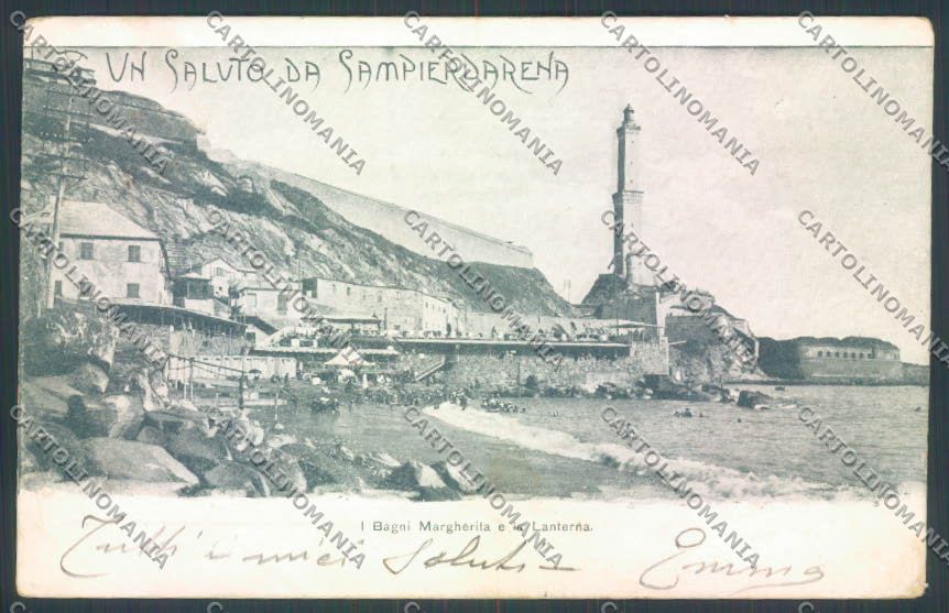 Genova Sampierdarena cartolina ZT4390 – fronte