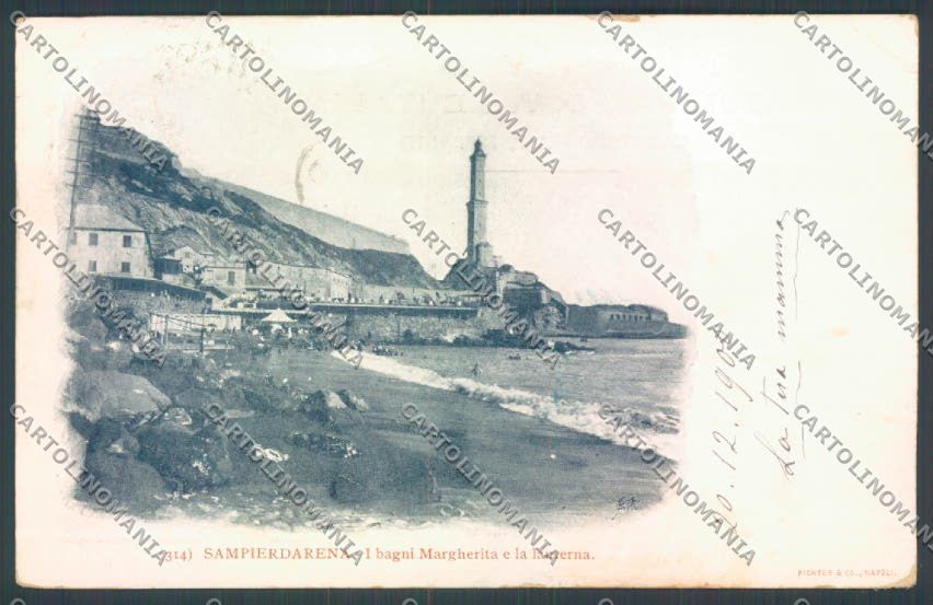 Genova Sampierdarena cartolina ZT4391 – fronte