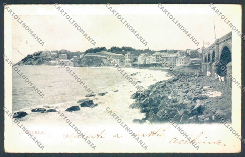 Genova Sturla cartolina ZT4398 – fronte