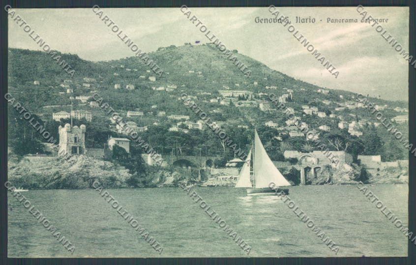 Genova San Ilario cartolina ZT4401 – fronte