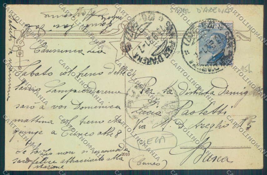 Genova Sampierdarena PIEGA cartolina ZT4405 – retro