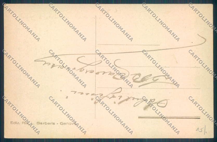 Genova Sampierdarena Tram cartolina ZT4412 – retro