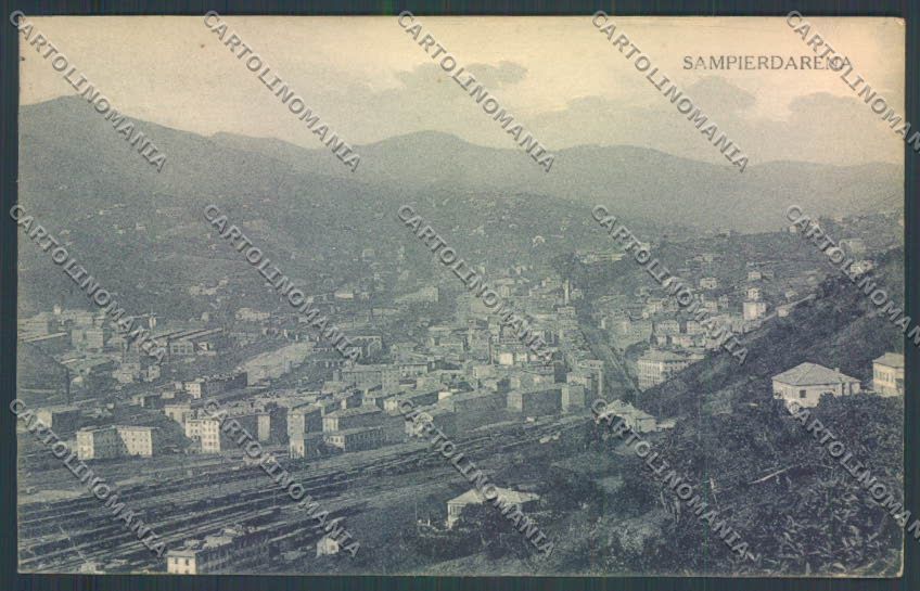 Genova Sampierdarena cartolina ZT4420 – fronte