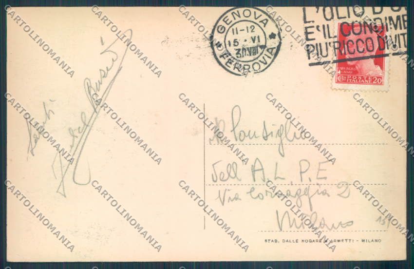 Genova Sampierdarena cartolina ZT4420 – retro