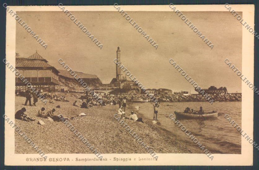 Genova Sampierdarena cartolina ZT4429 – fronte