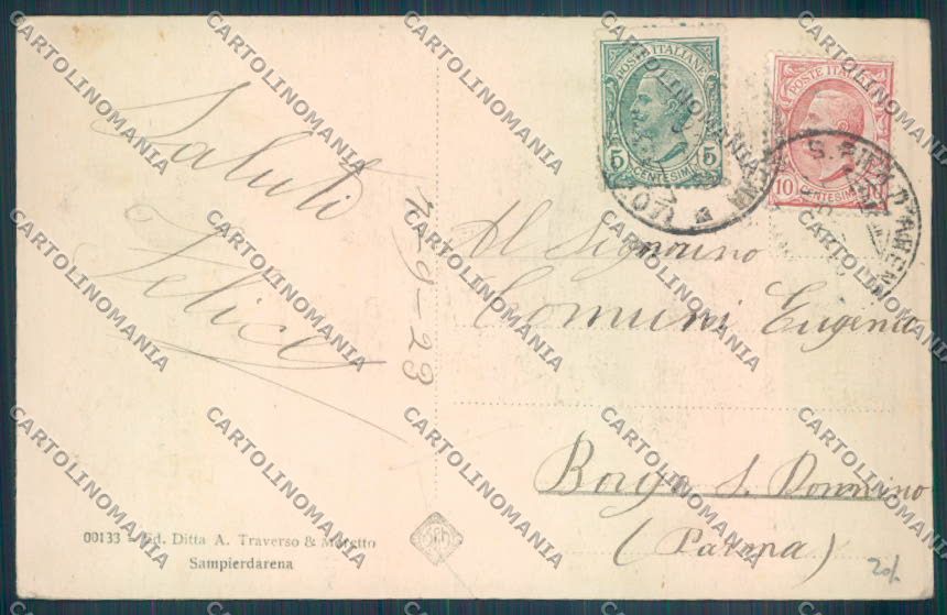Genova Sampierdarena cartolina ZT4431 – retro