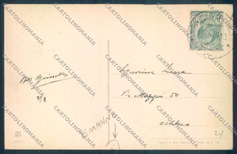 Genova Sampierdarena STRAPPINO cartolina ZT4432 – retro