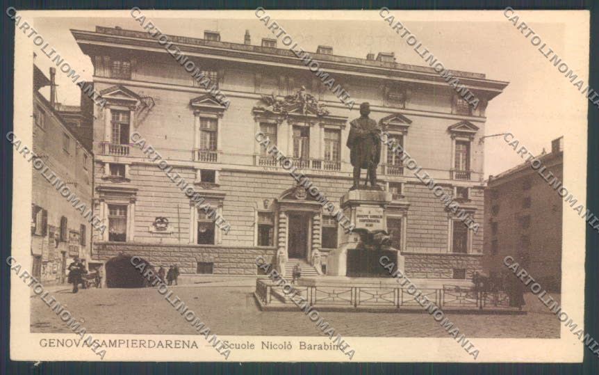 Genova Sampierdarena Garibaldi cartolina ZT4433 – fronte