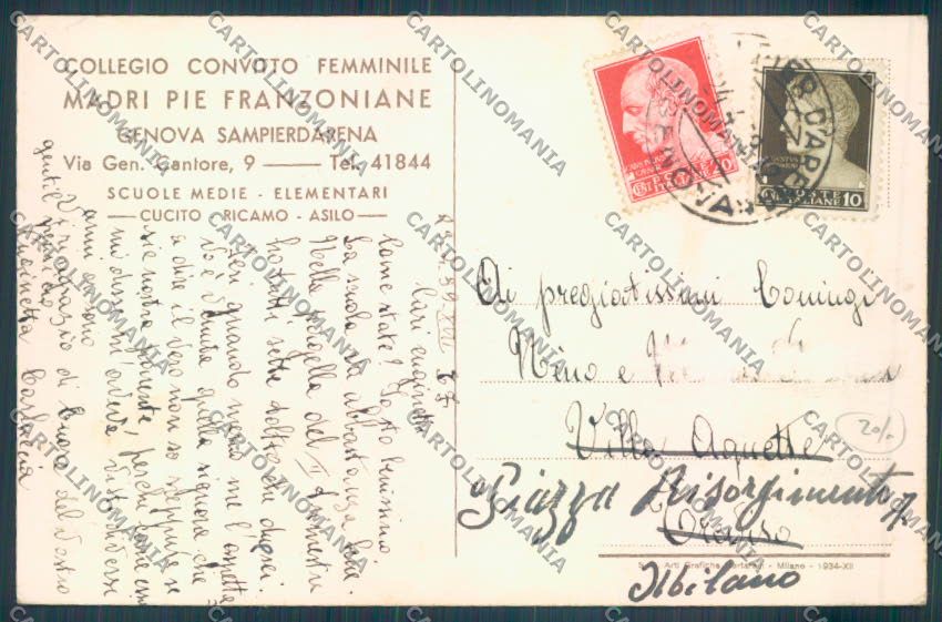 Genova Sampierdarena cartolina ZT4437 – retro