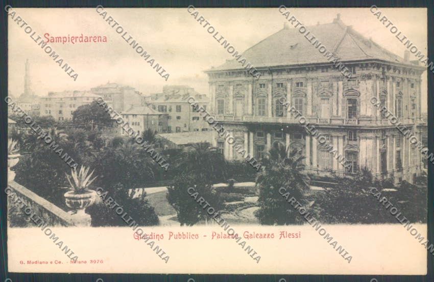 Genova Sampierdarena cartolina ZT4439 – fronte