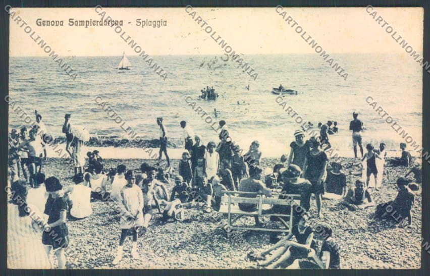 Genova Sampierdarena ABRASA cartolina ZT4445 – fronte