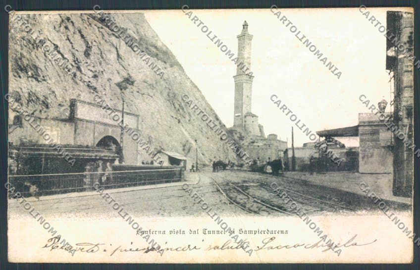 Genova Sampierdarena PIEGHINE cartolina ZT4450 – fronte