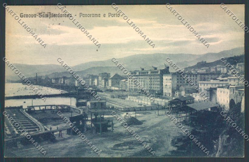 Genova Sampierdarena cartolina ZT4453 – fronte