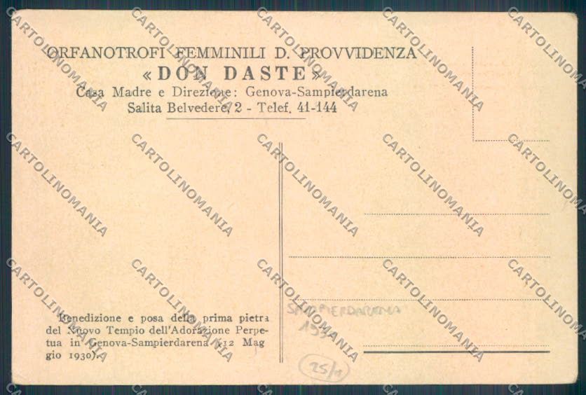 Genova Sampierdarena cartolina ZT4454 – retro