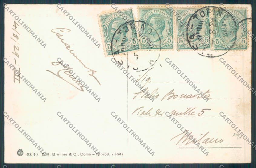 Genova Sestri Levante cartolina ZT4470 – retro