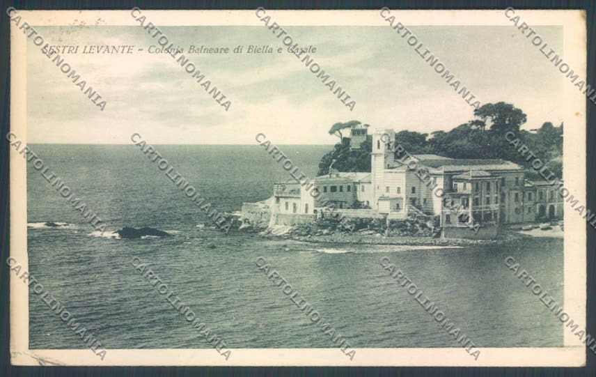 Genova Sestri Levante cartolina ZT4478 – fronte
