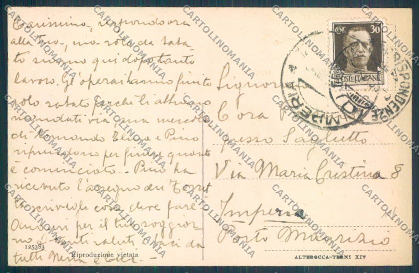 Genova Sestri Levante cartolina ZT4496 – retro