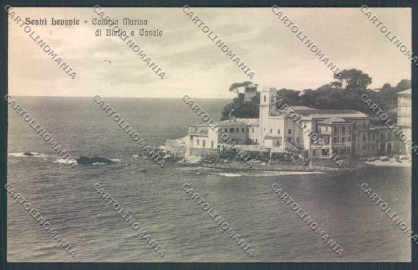 Genova Sestri Levante cartolina ZT4514 – fronte