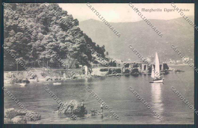 Genova Santa Margherita cartolina ZT4528 – fronte