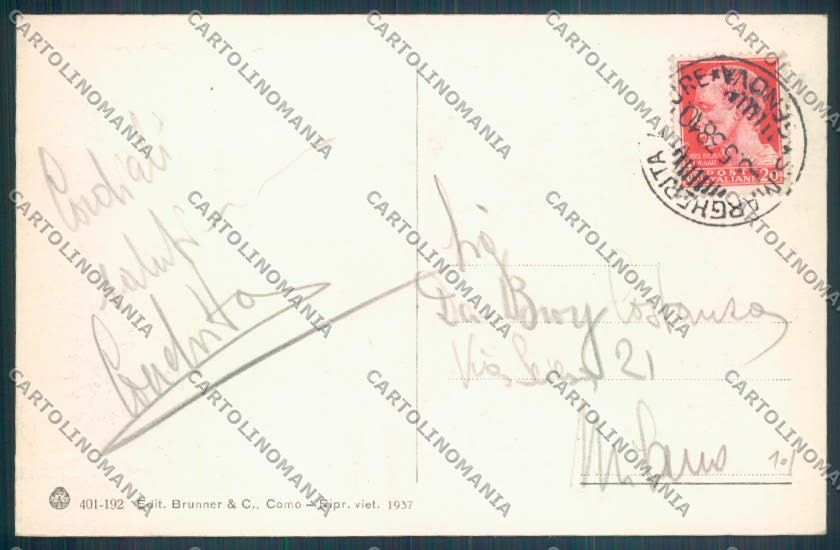Genova Santa Margherita cartolina ZT4528 – retro