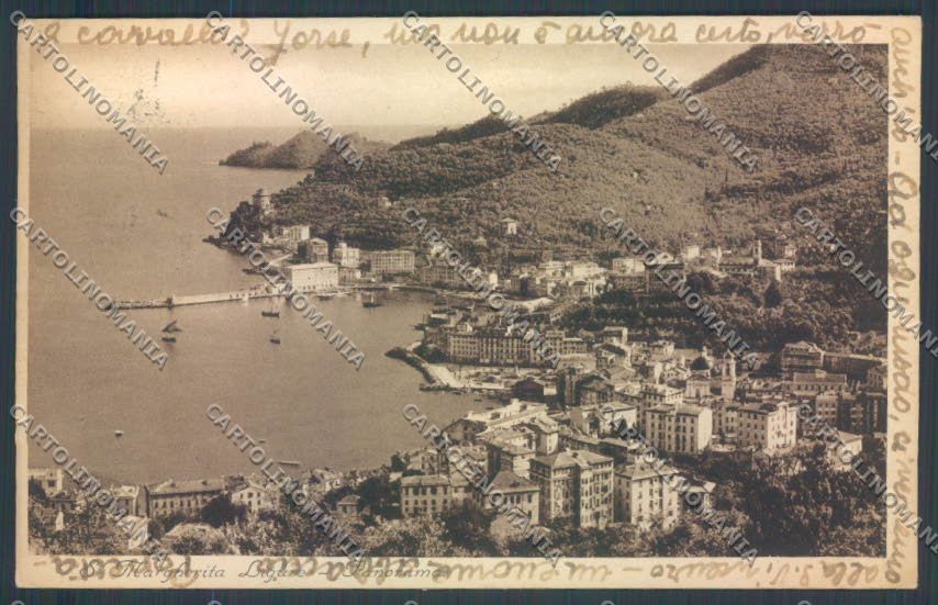 Genova Santa Margherita cartolina ZT4537 – fronte