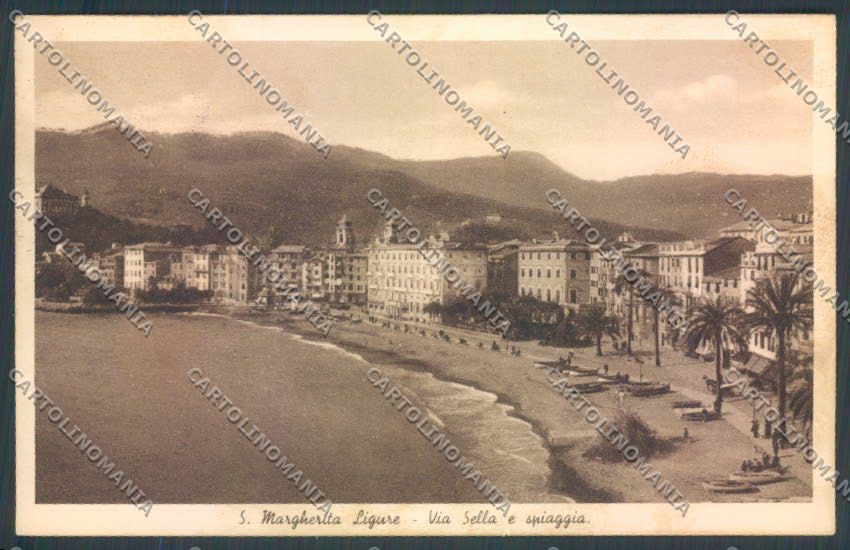 Genova Santa Margherita STRAPPINO cartolina ZT4538 – fronte