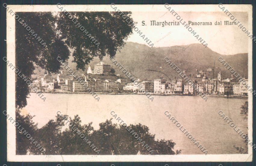 Genova Santa Margherita cartolina ZT4539 – fronte
