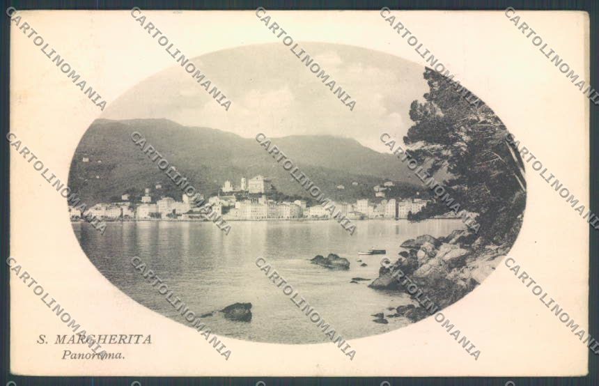 Genova Santa Margherita PIEGHE cartolina ZT4543 – fronte