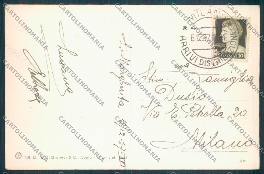 Genova Santa Margherita cartolina ZT4553 – retro