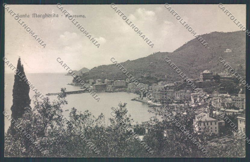 Genova Santa Margherita cartolina ZT4554 – fronte