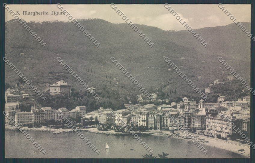 Genova Santa Margherita cartolina ZT4558 – fronte