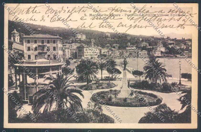 Genova Santa Margherita cartolina ZT4561 – fronte