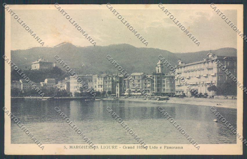 Genova Santa Margherita cartolina ZT4575 – fronte