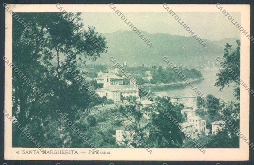 Genova Santa Margherita cartolina ZT4576 – fronte