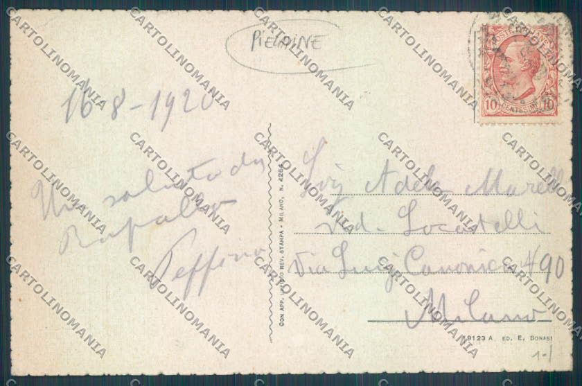 Genova Santa Margherita PIEGHINE cartolina ZT4579 – retro
