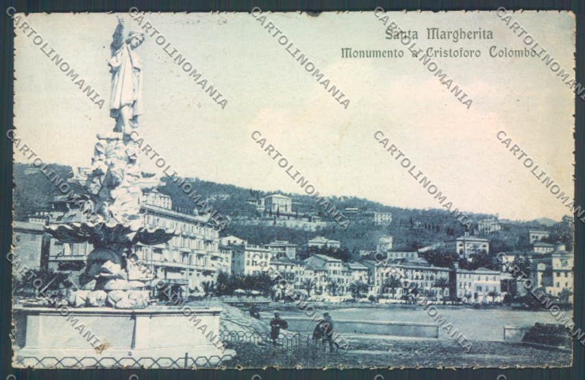 Genova Santa Margherita cartolina ZT4582 – fronte
