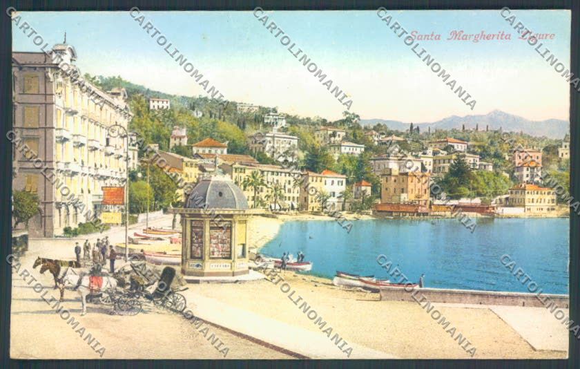 Genova Santa Margherita cartolina ZT4586 – fronte