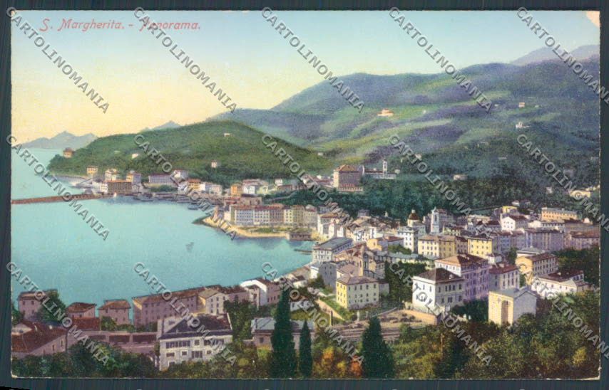 Genova Santa Margherita cartolina ZT4591 – fronte