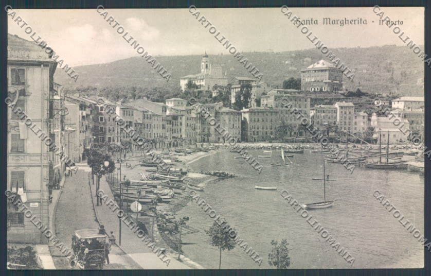 Genova Santa Margherita cartolina ZT4592 – fronte