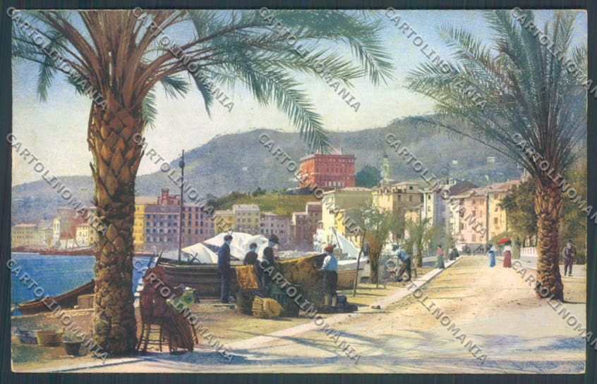 Genova Santa Margherita cartolina ZT4595 – fronte