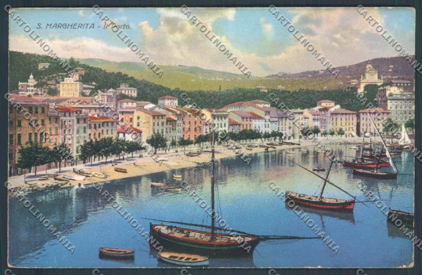 Genova Santa Margherita cartolina ZT4601 – fronte
