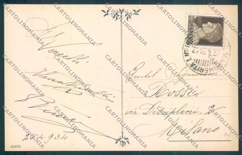 Genova Santa Margherita Garibaldi cartolina ZT4602 – retro