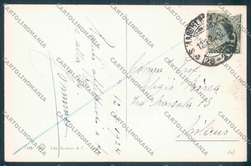 Genova Santa Margherita cartolina ZT4603 – retro