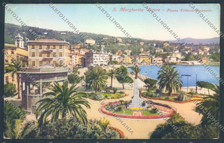 Genova Santa Margherita cartolina ZT4608 – fronte