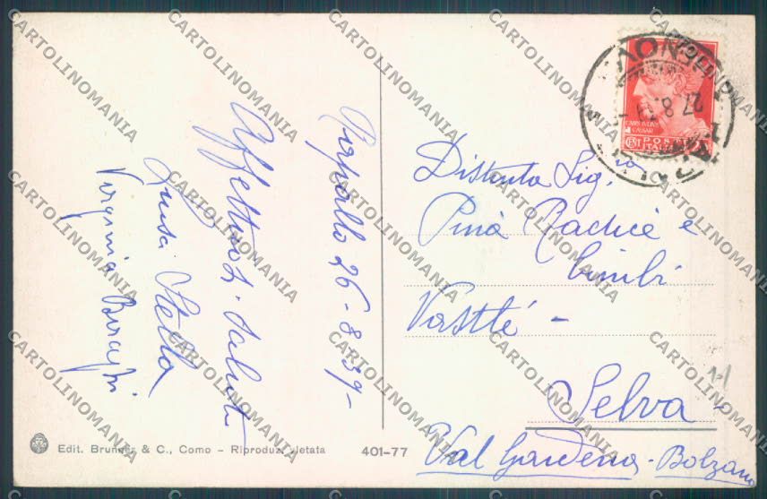 Genova Santa Margherita cartolina ZT4613 – retro