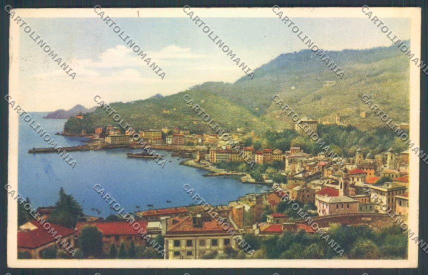 Genova Santa Margherita cartolina ZT4615 – fronte