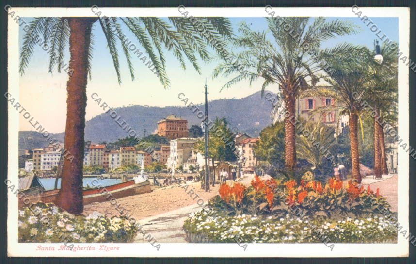 Genova Santa Margherita cartolina ZT4616 – fronte