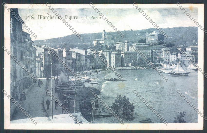 Genova Santa Margherita cartolina ZT4636 – fronte