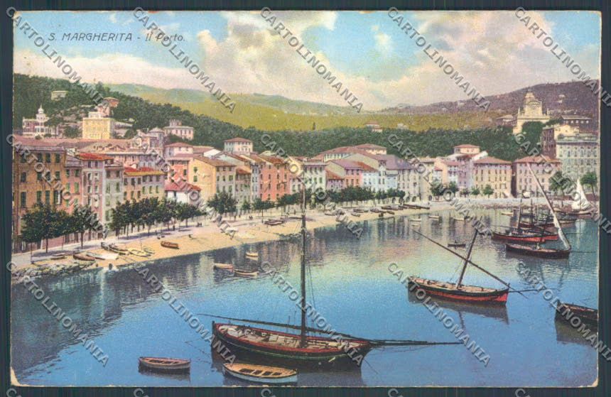 Genova Santa Margherita cartolina ZT4640 – fronte